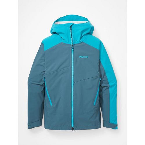 Marmot EVODry Clouds Jackets - Mens Rain Jacket Blue Grey CA9546172 Canada